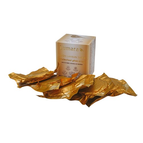 Lumara Wholewheat Ghee Crisps Onion Lahsun Tadka