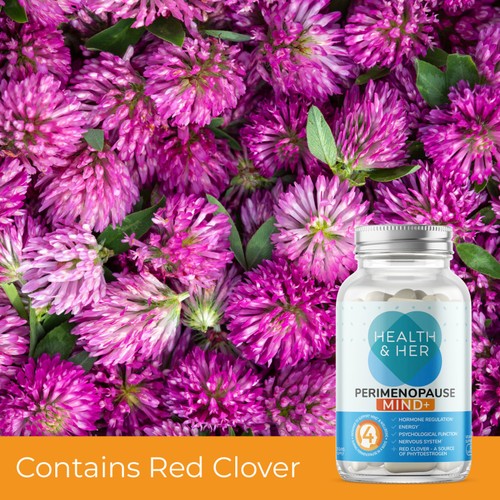 Health & Her Perimenopause Mind+ Multi-nutrient Supplement Capsules