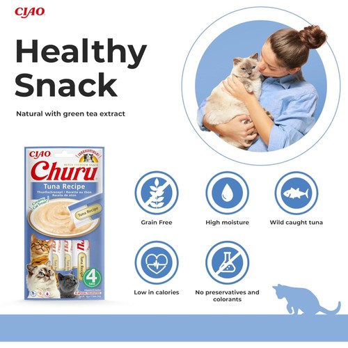 Churu Cat Tuna Recipe 4 Pack
