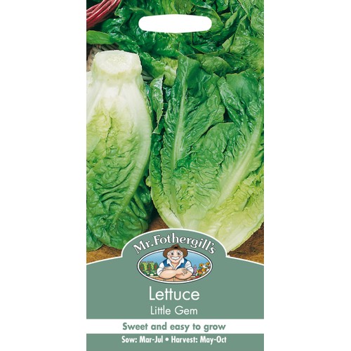 Mr Fothergill's Seeds - Lettuce Little Gem