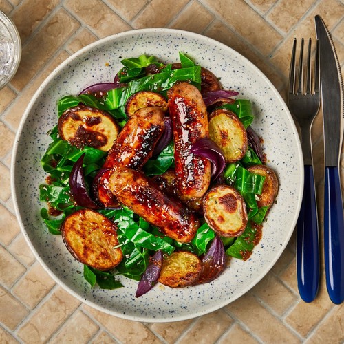 The Jolly Hog Pork & Caramelised Onion Sausages