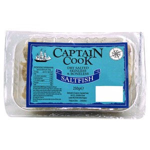 Captain Cook Dry Salted Skinless & Boneless Cod Fillets