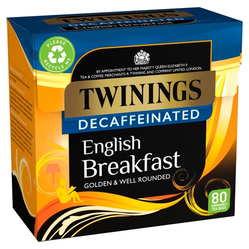 Twinings Decaffeinated English Breakfast Tea