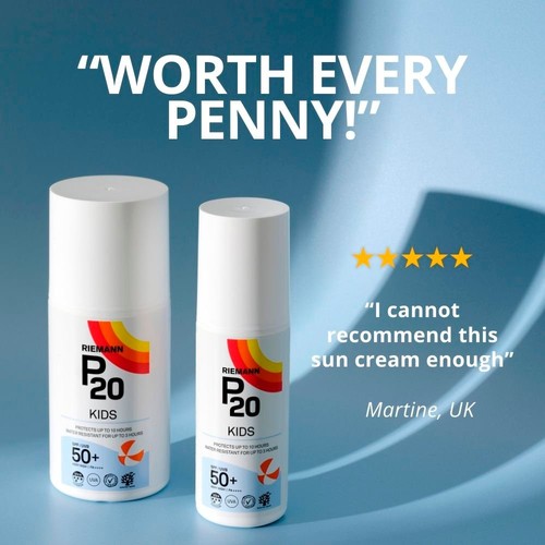 P20 Kids SPF 50+ Sun Cream