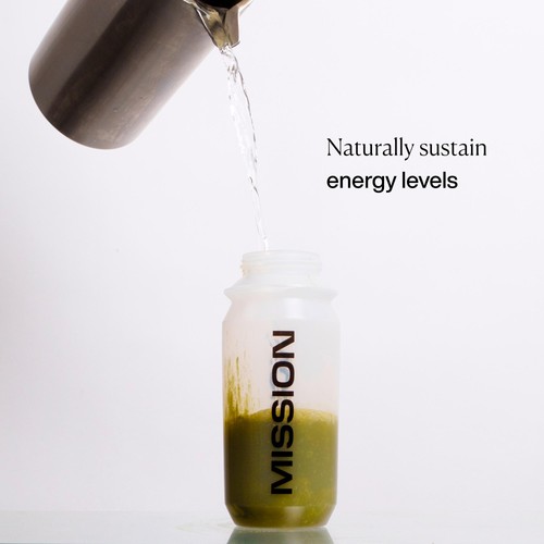 MISSION Hydrate Matcha Powder Sachets with Orange + Yerba Mate