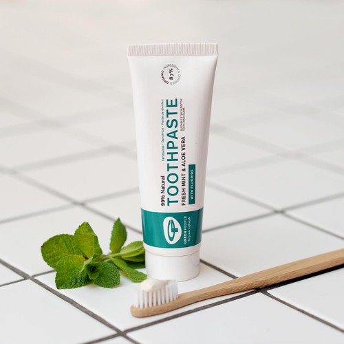 Green People Fresh Mint & Aloe Vera Fluoride Toothpaste