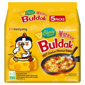 Buldak Hot Chicken Ramen Carbonara Flavour Instant Noodles Multipack