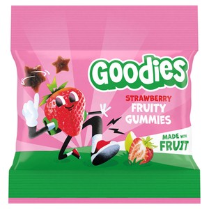 Goodies Kids Snack Strawberry Fruit Gummies 17g