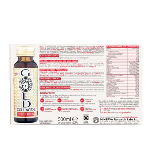 Gold Collagen FORTE PLUS Liquid food supplement