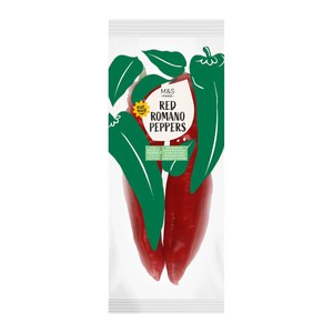 M&S Red Romano Pointed Peppers