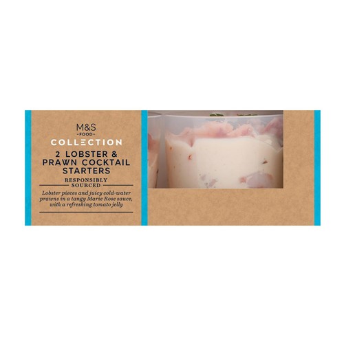 M&S 4 Lobster & Prawn Cocktails