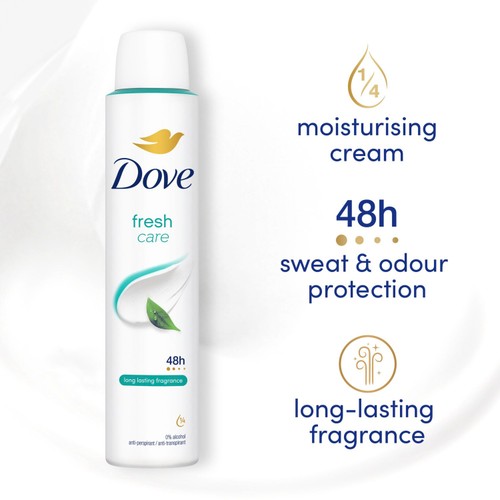 Dove Women Antiperspirant Deodorant Fresh Aerosol