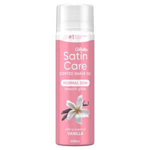 Satin Care Shave Gel Olay Vanilla Cashmere Dry Skin