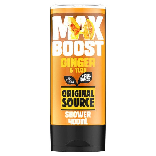 Original Source Max Boost Ginger and Yuzu Shower Gel