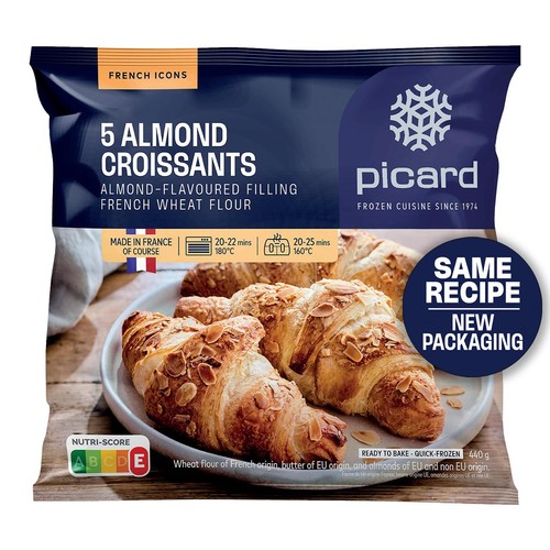 Picard 5 Almond Croissants