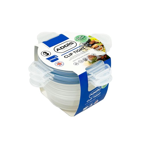 Addis Clip Tight 300ml Round Food Storage
