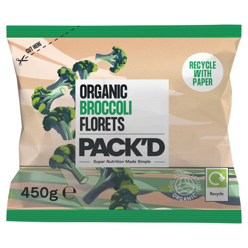 PACK'D Organic Broccoli Florets