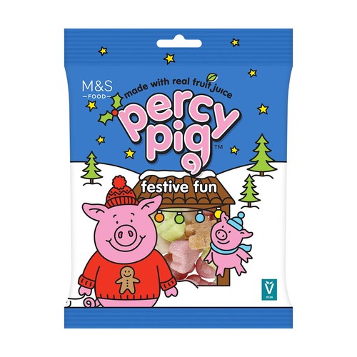 M&S Percy Pig Christmas Mix