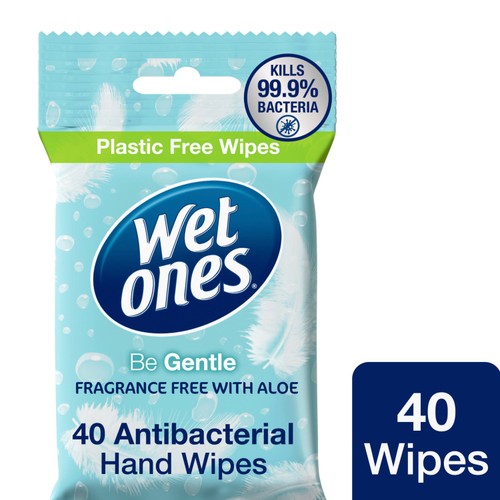 Wet Ones Be Gentle Antibacterial Wipes