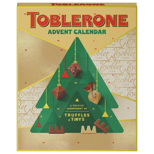 Toblerone Chocolate Truffles & Tiny's Christmas Advent Calendar
