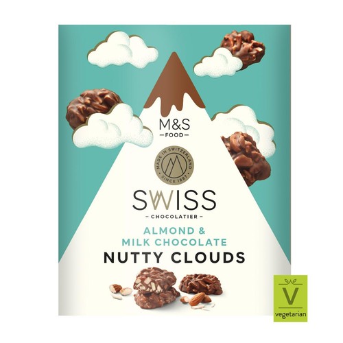 M&S Swiss Almond & Milk Chocolate Nutty Clouds