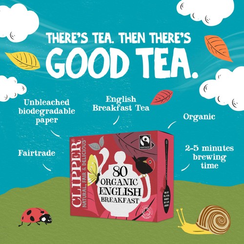 Clipper Organic Fairtrade English Breakfast Tea Bags