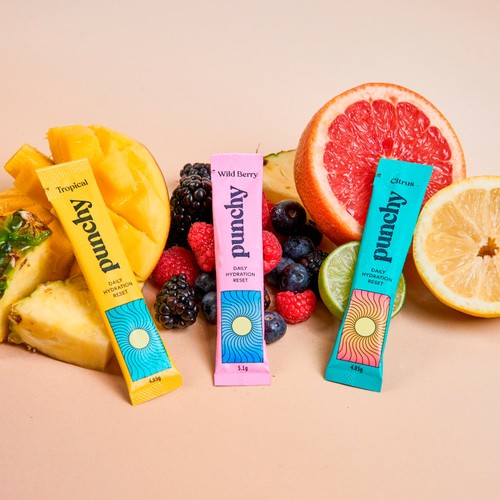 Punchy Citrus Electrolyte Sachets 