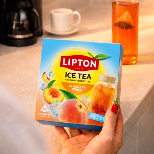 Lipton Iced Tea Cold Brew Peach Fruit Tea Bags