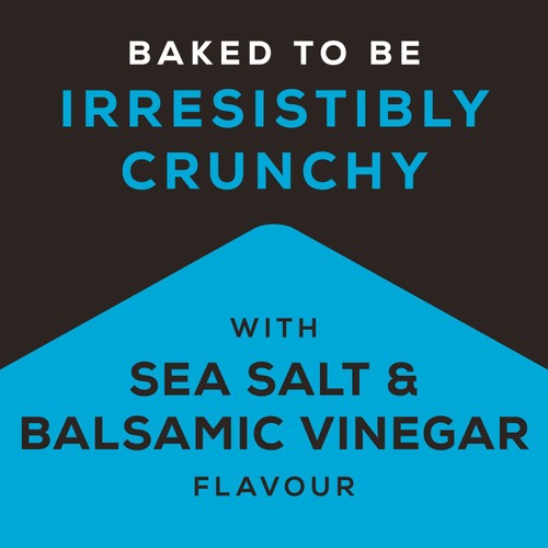 Jacob's Cracker Crisps Sea Salt & Balsamic Vinegar