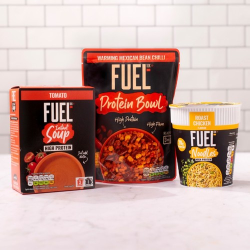 FUEL10K High Protein Roast Chicken Instant Noodles Snack Pot