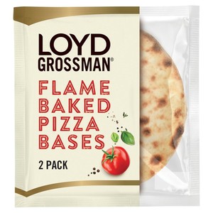 Loyd Grossman Flame Baked Pizza Bases x2