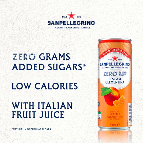 San Pellegrino Zero Peach & Clementine