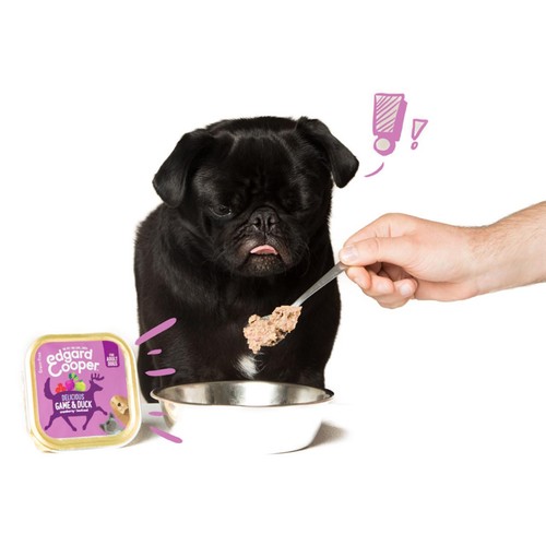 Edgard & Cooper Adult Grain Free Wet Dog Food with Game & Duck