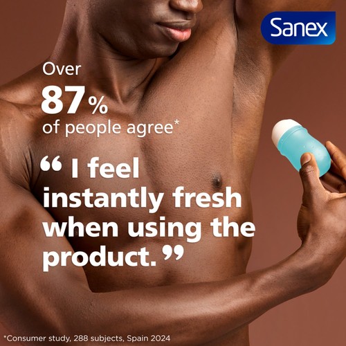 Sanex Derma Care+ Active Freshness 72-Hour Antiperspirant Roll-On Deodorant