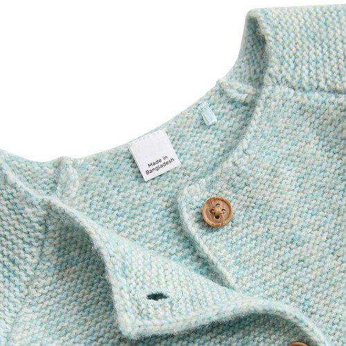 M&S Matinee Cardigan, 0-3 M, Light Mint