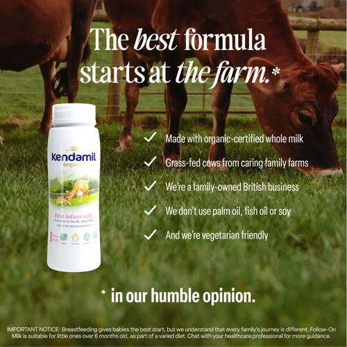Kendamil Organic Ready to Feed First Infant Milk