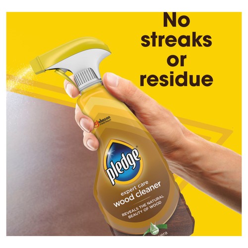 Pledge Expert Care Wood Cleaner Spray Aloe Vera