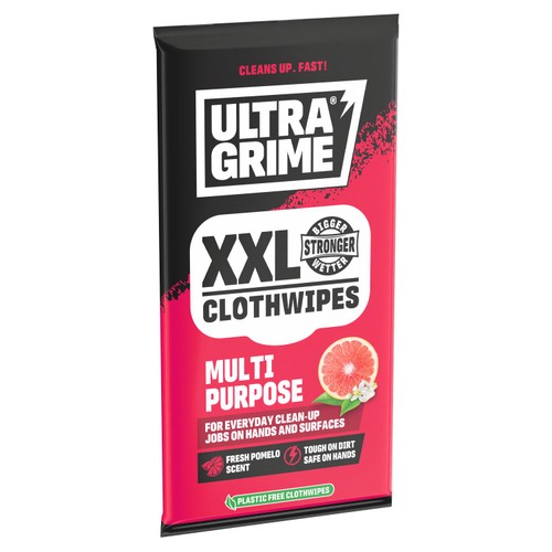 UltraGrime Multipurpose Pomelo XXL Clothwipes