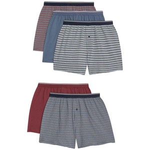 M&S Mens 5 Pack Pure Cotton Cool & Fresh Trunks, L, Black
