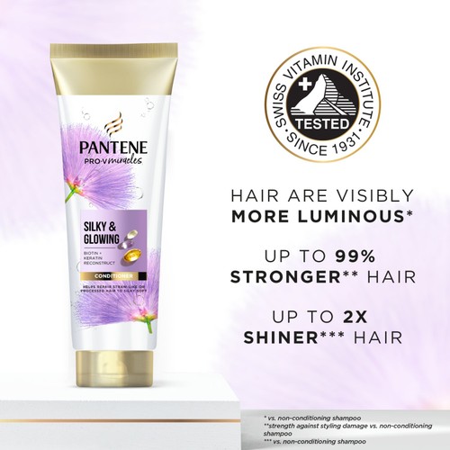 Pantene Silky and Glowing Conditioner