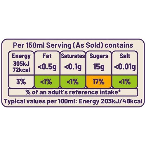 Ocado Apple Juice Not From Concentrate