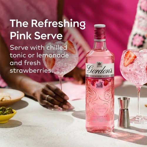 Gordon's Premium Pink Distilled Flavoured Gin
