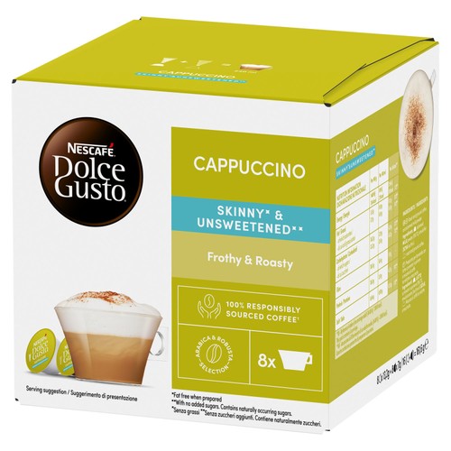 Nescafe Dolce Gusto Skinny Cappuccino Pods
