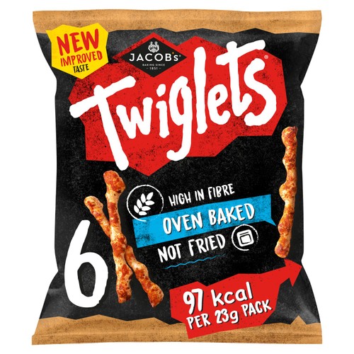 Jacob's Twiglets Original Snacks Multipack