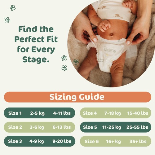 Naty BioEmbrace Nappies Size 6 (16kg+)