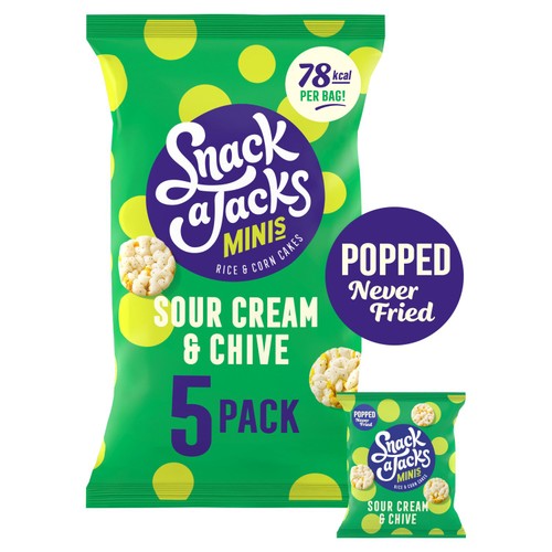 Snack a Jacks Sour Cream & Chive Rice Cakes
