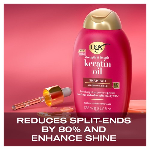 OGX Anti-Breakage+ Keratin Oil pH Balanced Shampoo