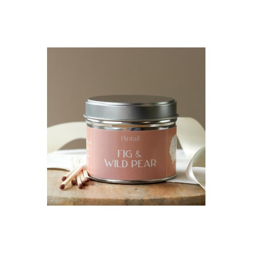 Pintail Candles Fig & Wild Pear Classic Tin Candle