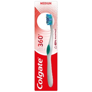 Colgate Max White Teeth Whitening Medium Manual Toothbrush