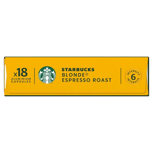 Starbucks by NESPRESSO Blonde Espresso Roast Coffee Pods